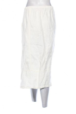 Spódnica Zara, Rozmiar L, Kolor ecru, Cena 62,92 zł
