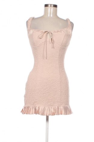 Φόρεμα Bershka, Μέγεθος S, Χρώμα  Μπέζ, Τιμή 14,77 €