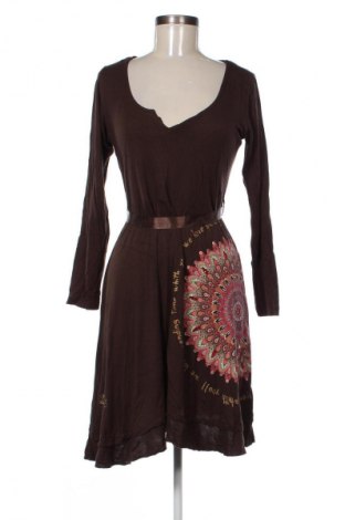 Kleid Desigual, Größe XL, Farbe Braun, Preis 41,94 €