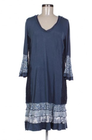 Kleid Linea Tesini, Größe L, Farbe Blau, Preis € 25,00