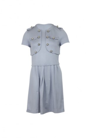 Рокля Moschino Cheap And Chic, Размер M, Цвят Зелен, Цена 1 369,99 лв.