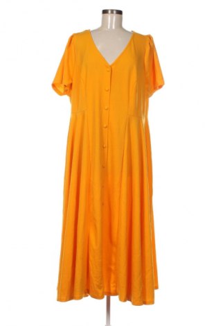 Kleid SHEIN, Größe 3XL, Farbe Gelb, Preis 27,99 €