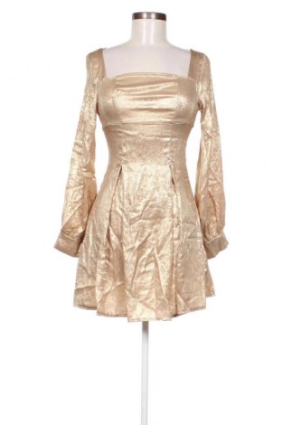 Kleid SHEIN, Größe XS, Farbe Golden, Preis 14,77 €