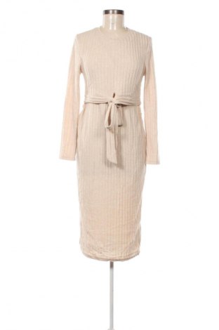 Kleid SHEIN, Größe L, Farbe Beige, Preis 20,99 €