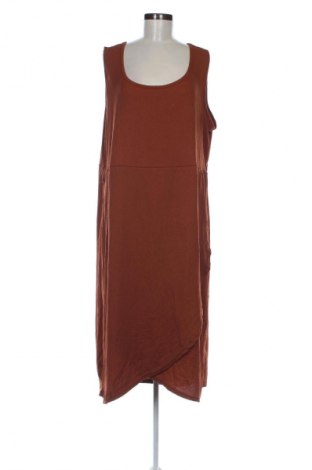 Sukienka Trendyol, Rozmiar 5XL, Kolor Brązowy, Cena 238,99 zł