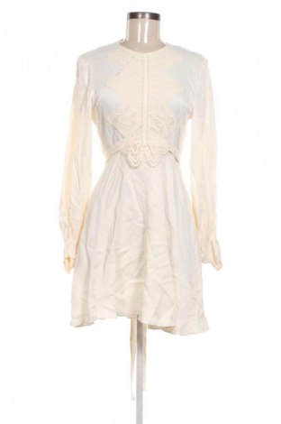 Kleid Zara, Größe S, Farbe Ecru, Preis € 13,81