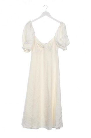Kleid Zara, Größe S, Farbe Ecru, Preis 17,39 €