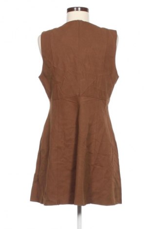 Рокля Zara, Размер XL, Цвят Кафяв, Цена 27,99 лв.