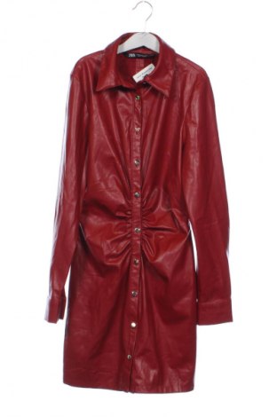 Sukienka Zara, Rozmiar XS, Kolor Czerwony, Cena 88,99 zł