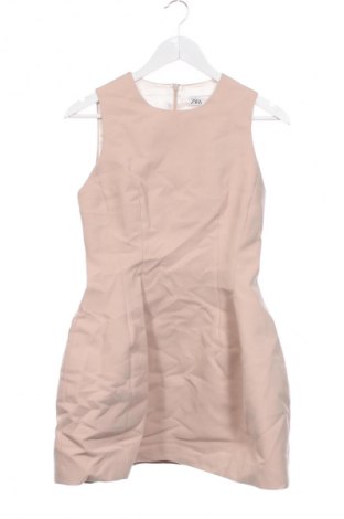 Рокля Zara, Размер XS, Цвят Екрю, Цена 27,99 лв.