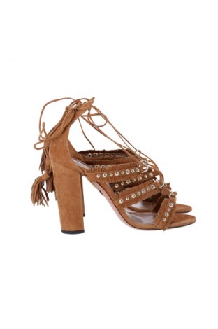 Sandály Aquazzura, Velikost 38, Barva Hnědá, Cena  18 249,00 Kč
