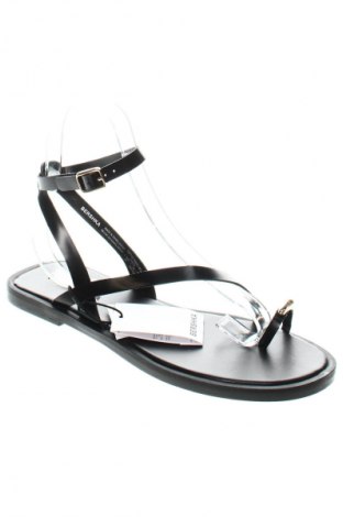 Sandalen Bershka, Größe 38, Farbe Schwarz, Preis € 29,99
