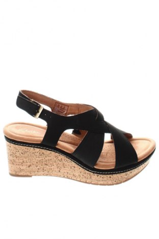 Sandały Clarks, Rozmiar 40, Kolor Czarny, Cena 483,99 zł