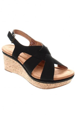 Sandały Clarks, Rozmiar 40, Kolor Czarny, Cena 483,99 zł