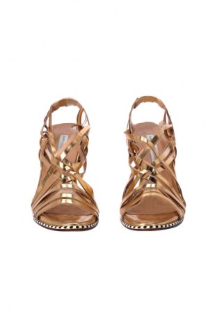 Sandály Diane Von Furstenberg, Velikost 39, Barva Zlatistá, Cena  13 449,00 Kč