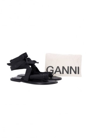 Sandale Ganni, Mărime 38, Culoare Negru, Preț 899,99 Lei