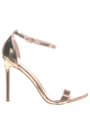 Sandale Pretty Little Thing, Mărime 41, Culoare Auriu, Preț 193,00 Lei