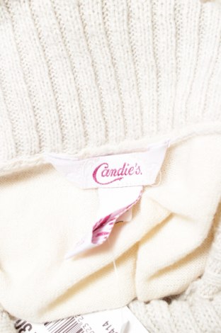 Дамски пуловер Candie's, Размер S, Цвят Екрю, Цена 33,15 лв.