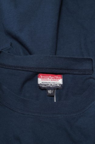 Detské tričko Americanino, Veľkosť 15-18y/ 170-176 cm, Farba Modrá, Cena  14,74 €