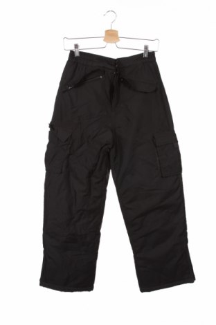Детски панталон за зимни спортове, Размер 11-12y/ 152-158 см, Цвят Черен, Цена 8,75 лв.