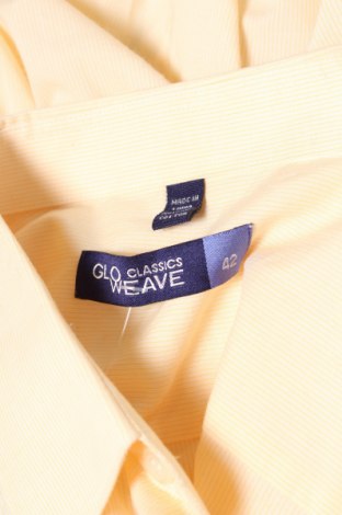 Мъжка риза Glo Weave, Размер L, Цвят Жълт, Цена 4,50 лв.