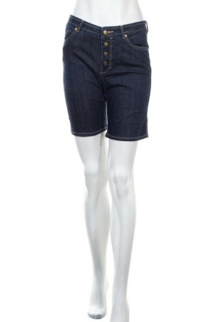 Дамски къс панталон Mango, Размер XS, Цвят Син, 98% памук, 2% еластан, Цена 12,60 лв.
