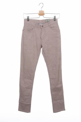 Pantaloni pentru copii Cyrillus, Mărime 13-14y/ 164-168 cm, Culoare Bej, 98% bumbac, 2% elastan, Preț 31,32 Lei