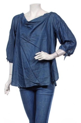 Γυναικεία μπλούζα City Chic, Μέγεθος L, Χρώμα Μπλέ, Βαμβάκι, Τιμή 6,76 €