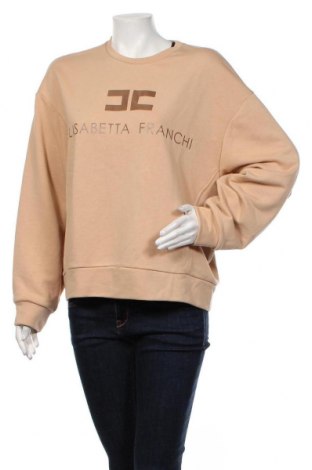 Damen Shirt Elisabetta Franchi, Größe XL, Farbe Beige, 65% Baumwolle, 35% Polyester, Preis 227,40 €