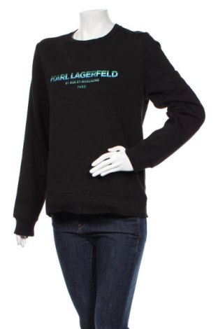 Damen Shirt Karl Lagerfeld, Größe M, Farbe Schwarz, 90% Baumwolle, 10% Polyester, Preis 166,06 €