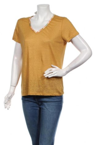 Дамска блуза Maison 123, Размер XS, Цвят Жълт, Лен, Цена 97,30 лв.