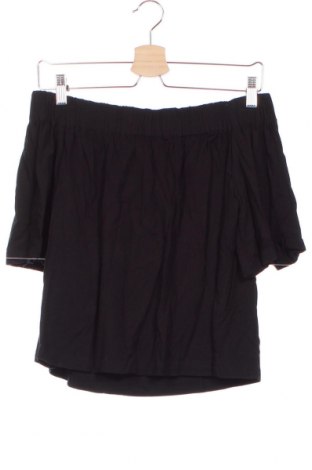 Дамска блуза Mtwtfss Weekday, Размер XS, Цвят Черен, 100% вискоза, Цена 6,50 лв.