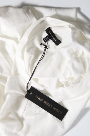 Γυναικεία μπλούζα Who What Wear, Μέγεθος M, Χρώμα Λευκό, Τιμή 40,72 €