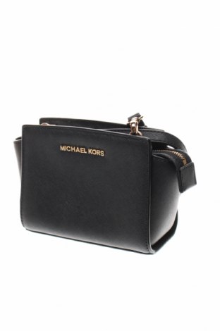 Дамска чанта Michael Kors, Цвят Черен, Естествена кожа, Цена 429,00 лв.
