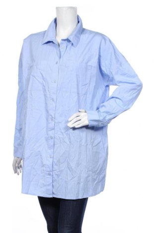 Γυναικείο πουκάμισο, Μέγεθος XXL, Χρώμα Μπλέ, Βαμβάκι, Τιμή 12,56 €