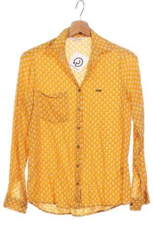 Дамска риза U.S. Polo Assn., Размер XXS, Цвят Жълт, Вискоза, Цена 47,00 лв.