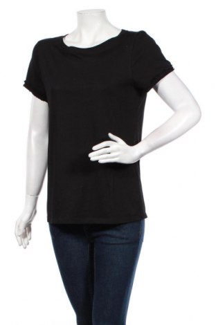 Γυναικείο t-shirt Ajc, Μέγεθος L, Χρώμα Μαύρο, Τιμή 18,56 €