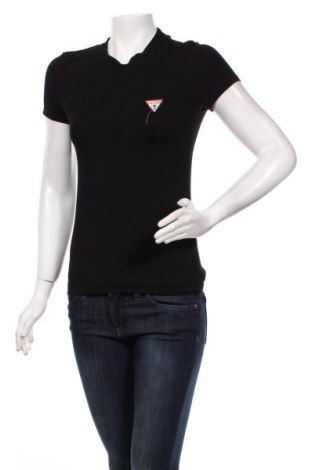 Γυναικείο t-shirt Guess, Μέγεθος S, Χρώμα Μαύρο, Τιμή 23,97 €