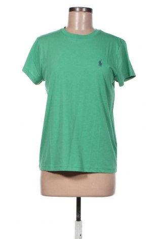 Γυναικείο t-shirt Polo By Ralph Lauren, Μέγεθος M, Χρώμα Πράσινο, Βαμβάκι, Τιμή 46,08 €