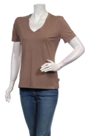 Γυναικείο t-shirt Schneiders, Μέγεθος XXL, Χρώμα  Μπέζ, 45% βαμβάκι, 45% μοντάλ, 10% ελαστάνη, Τιμή 16,33 €