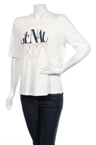 Damski T-shirt Tom Tailor, Rozmiar XL, Kolor Biały, 97% bawełna, 3% elastyna, Cena 87,96 zł