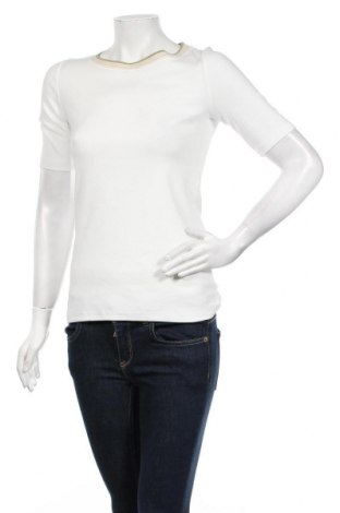 Дамска тениска Tom Tailor, Размер XS, Цвят Бял, Памук, Цена 19,60 лв.