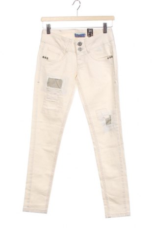 Damen Jeans Bershka, Größe XS, Farbe Weiß, Preis 40,36 €