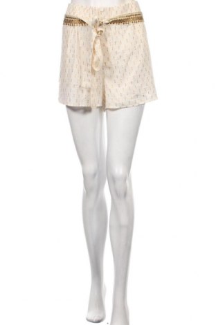 Γυναικείο κοντό παντελόνι Day Birger Et Mikkelsen, Μέγεθος L, Χρώμα  Μπέζ, 88% βαμβάκι, 12% μεταλλικά νήματα, Τιμή 55,41 €