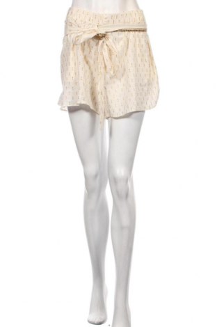 Γυναικείο κοντό παντελόνι Day Birger Et Mikkelsen, Μέγεθος XL, Χρώμα  Μπέζ, 88% βαμβάκι, 12% μεταλλικά νήματα, Τιμή 55,41 €