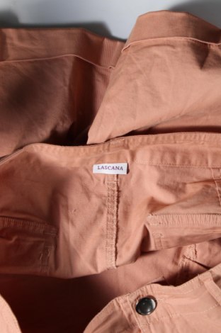 Γυναικείο κοντό παντελόνι Lascana, Μέγεθος L, Χρώμα  Μπέζ, 97% βαμβάκι, 3% ελαστάνη, Τιμή 15,20 €