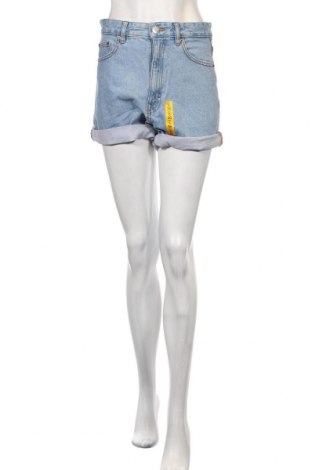Γυναικείο κοντό παντελόνι Pull&Bear, Μέγεθος S, Χρώμα Μπλέ, Βαμβάκι, Τιμή 11,86 €