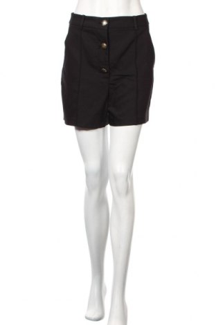 Дамски къс панталон Zara, Размер M, Цвят Черен, 57% памук, 40% полиестер, 3% еластан, Цена 18,60 лв.