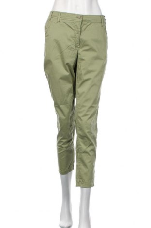 Дамски панталон Atelier GARDEUR, Размер XL, Цвят Зелен, 96% памук, 4% еластан, Цена 48,00 лв.