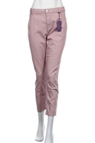 Dámské kalhoty  Lascana, Velikost XL, Barva Popelavě růžová, 66% bavlna, 31% polyester, 3% elastan, Cena  711,00 Kč